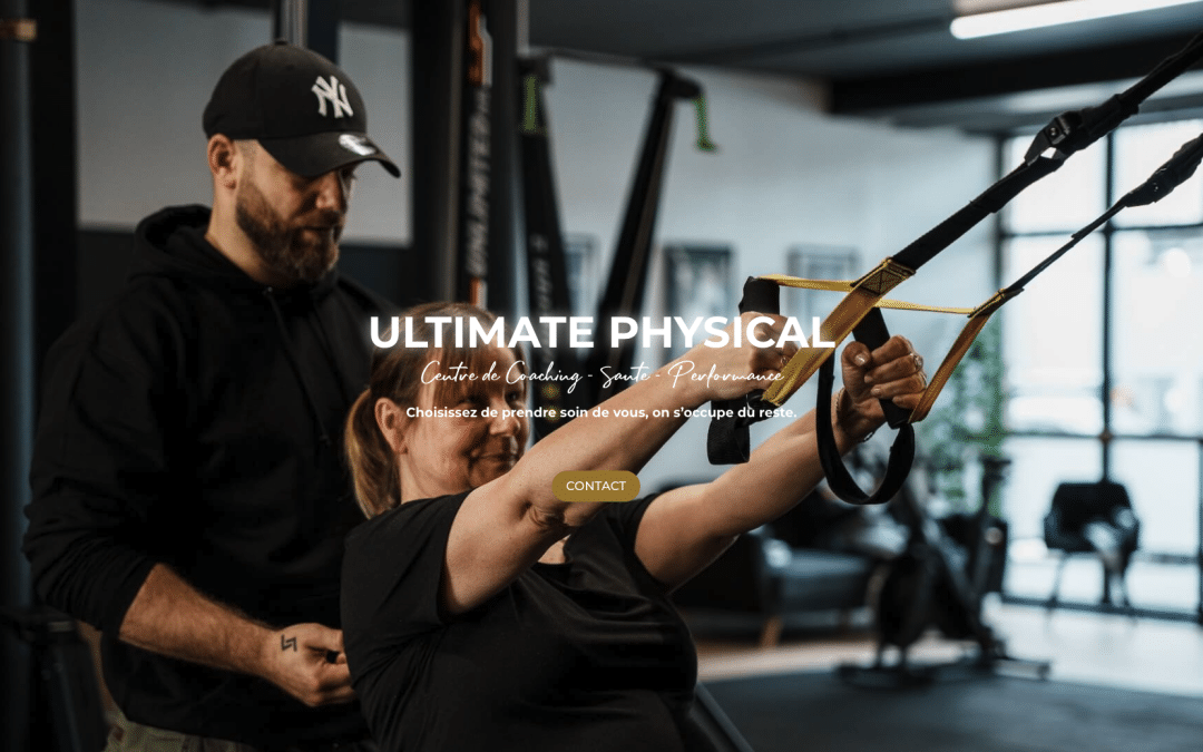 Création de site internet pour Ultimate Physical à Bordeaux, Mérignac