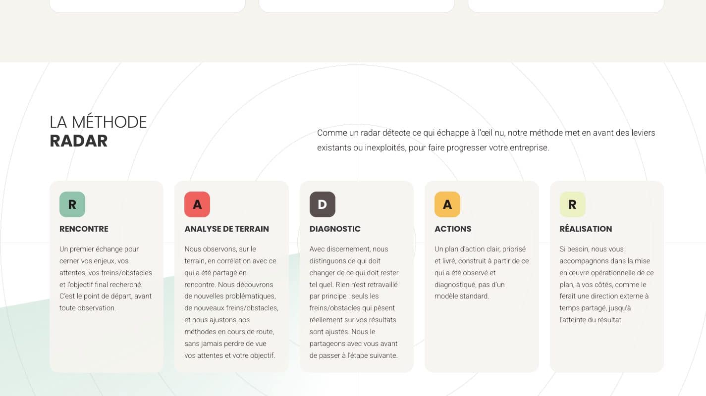 Aperçu du site Flow Buster