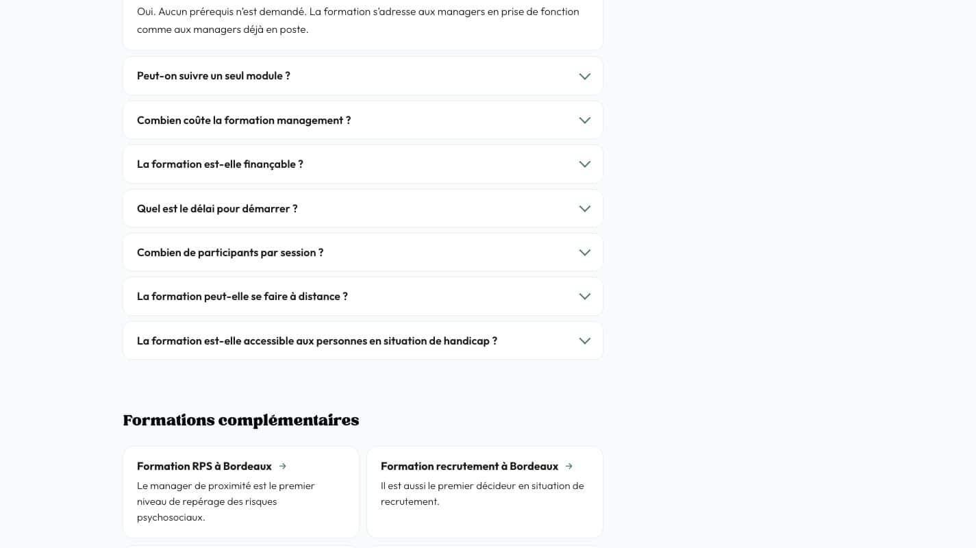 Aperçu du site Flow Buster