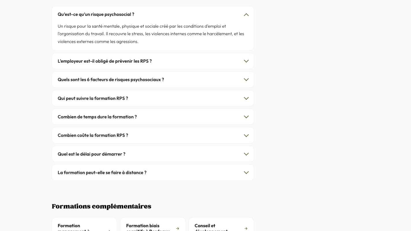 Aperçu du site Flow Buster
