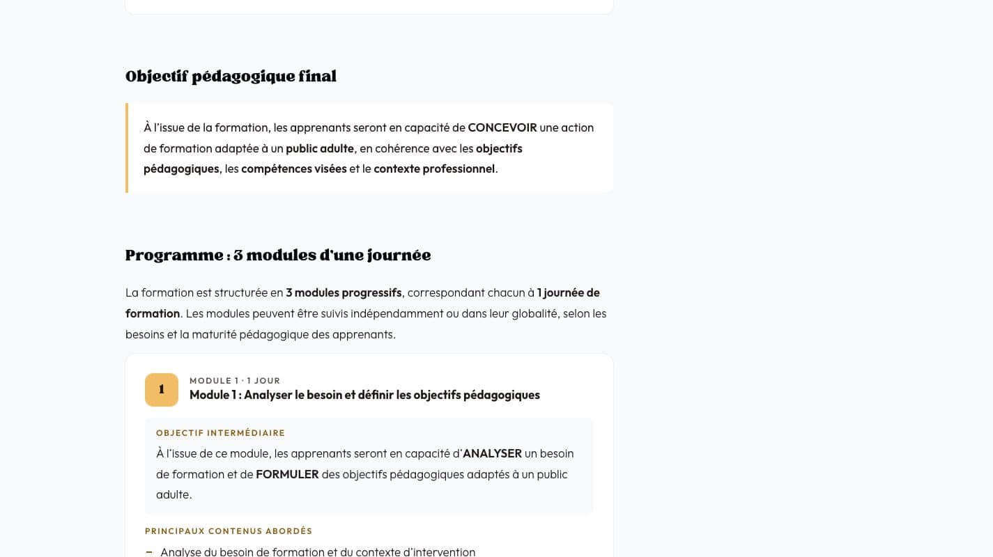 Aperçu du site Flow Buster