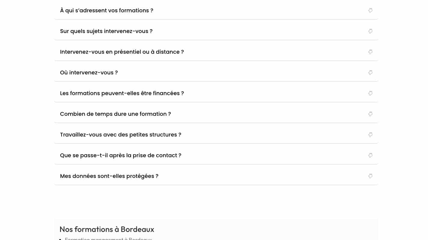 Aperçu du site Flow Buster