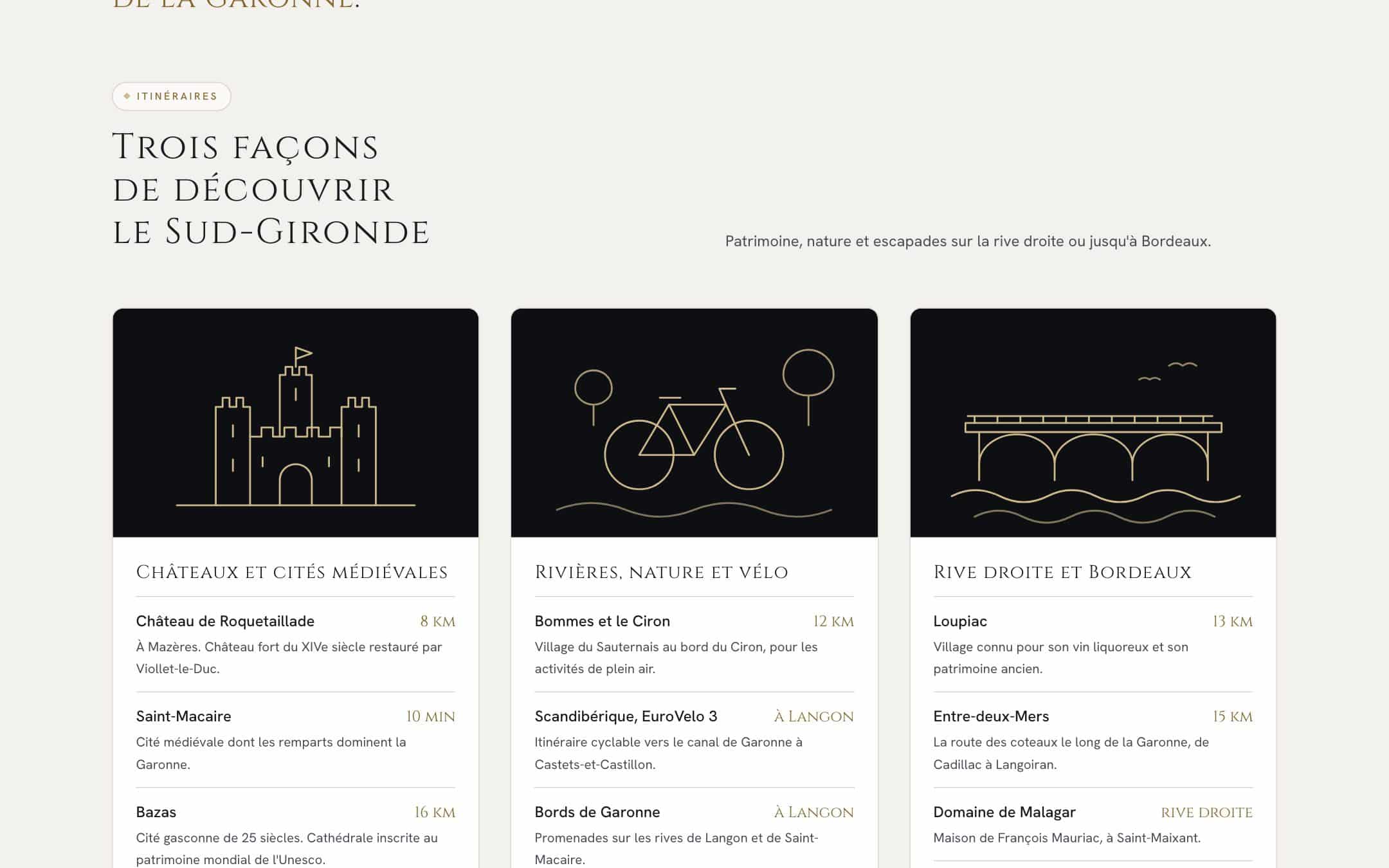 Aperçu du site Hôtel Aliénor